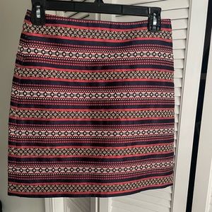 Loft - skirt (pink, blue, off white), size : 00